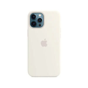 Capa iPhone 12 Pro Max MagSafe Silicone Branco