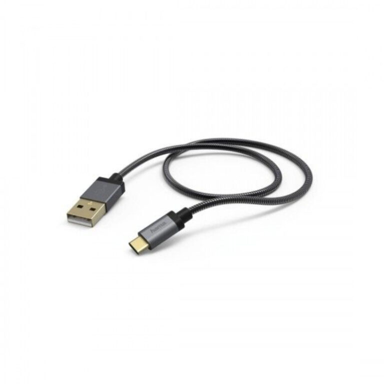 Cabo de Dados Hama USB-C Mettal 1.5m Antracite