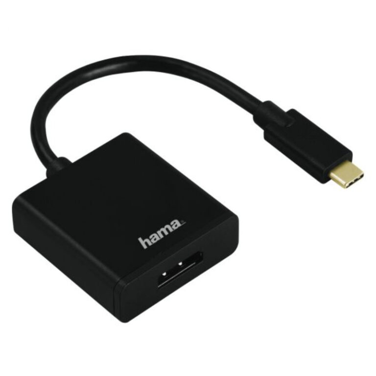 Adaptador Hama USB-C para Displayport Ultra HD 4K