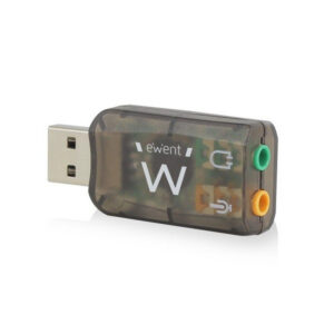 Placa de Som externa 5.1 USB Ewent