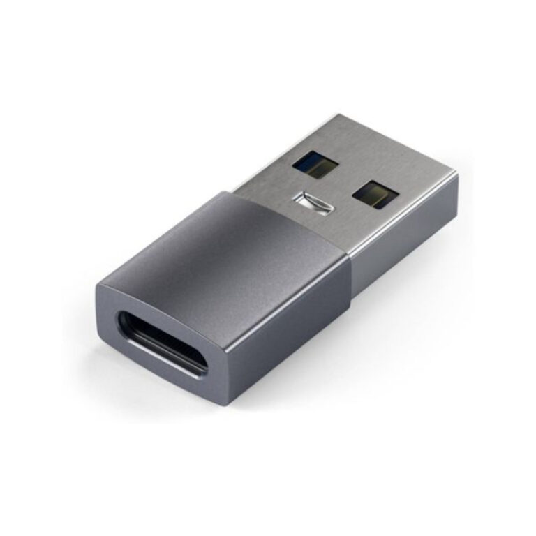 Adaptador Satechi 3.0 USB-C a 3.0 USB-A Prateado