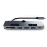 Hub Satechi USB-C Aluminium Clamp Pro Cinzento_3