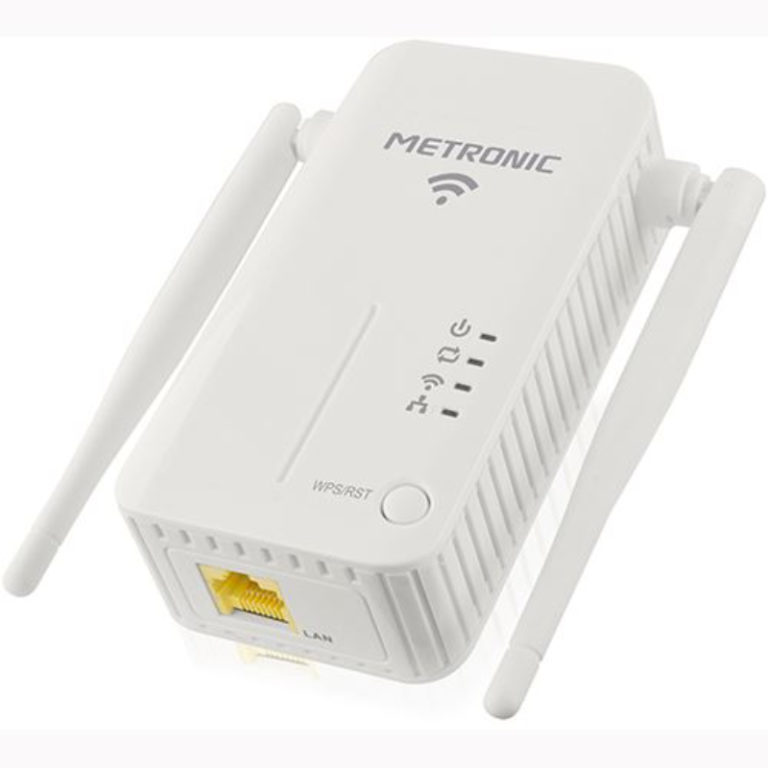 Repetidor Wireless Metronic C/ Antenas 300Mb