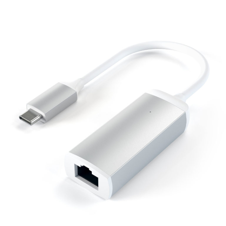 Adaptador USB-C para Gigabit Ethernet Satechi Prateado