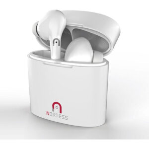 Auriculares Bluetooth Nortess NTEARBUDS50 Branco
