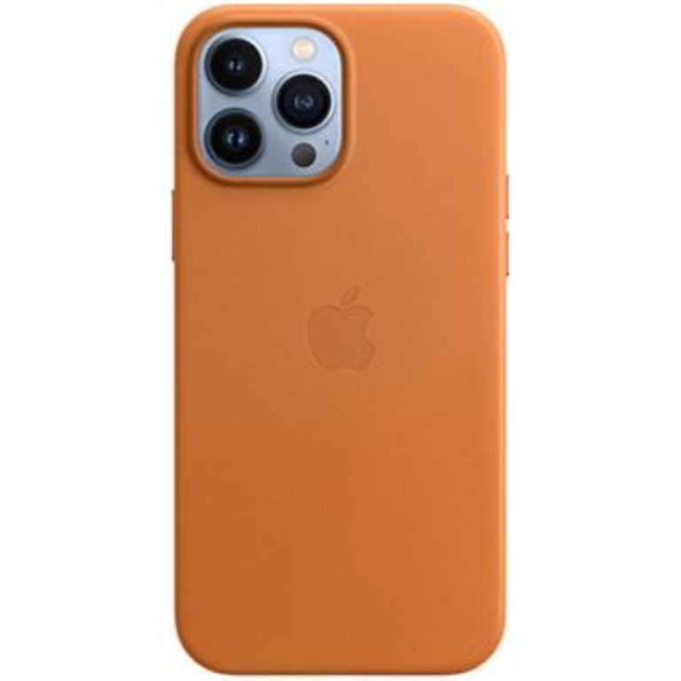 Capa iPhone 13 Pro Max Leather Case MagSafe Castanho
