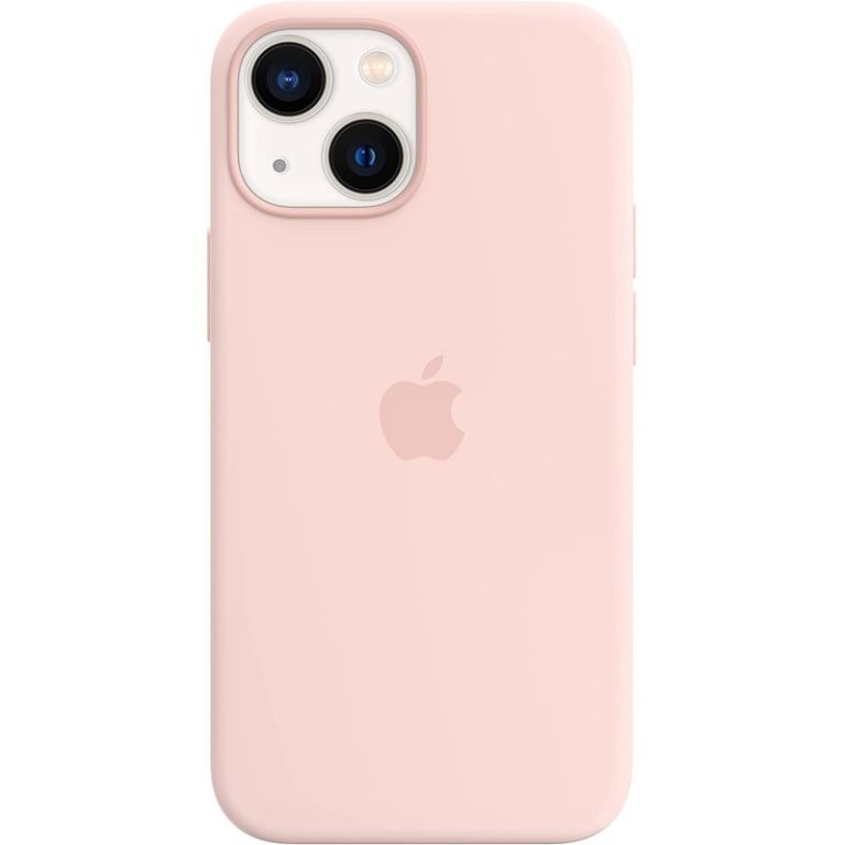 Capa iPhone 13 Mini MagSafe silicone Giz Rosa