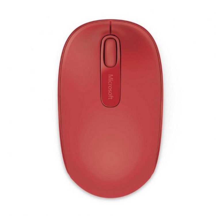 Rato Ótico Microsoft Mobile Mouse 1850 Wireless 1000DPI Vermelho Fogo