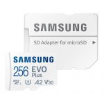 Cartão Memória Samsung EVO Plus C10 MicroSD 256GB_1