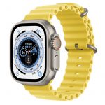 Apple Watch Ultra GPS+Cellular 49mm Titânio c Bracelete Ocean Amarela_1