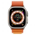 Apple Watch Ultra GPS+Cellular 49mm Titânio c Loop Alpine Laranja - Small_2