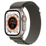 Apple Watch Ultra GPS+Cellular 49mm Titânio c Loop Alpine Verde - Medium_1