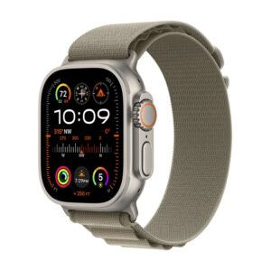 Apple Watch Ultra 2 GPS + Cellular 49mm Titânio c/ Loop Alpine Azeitona - Small